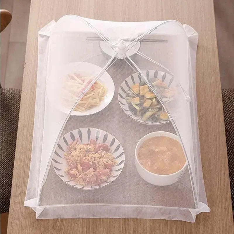 Food Cover Mesh Folding Washable