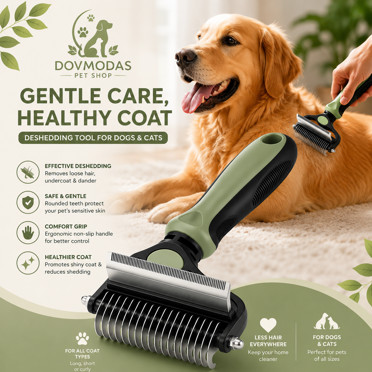 Premium Pet Grooming Brush🐕🐈