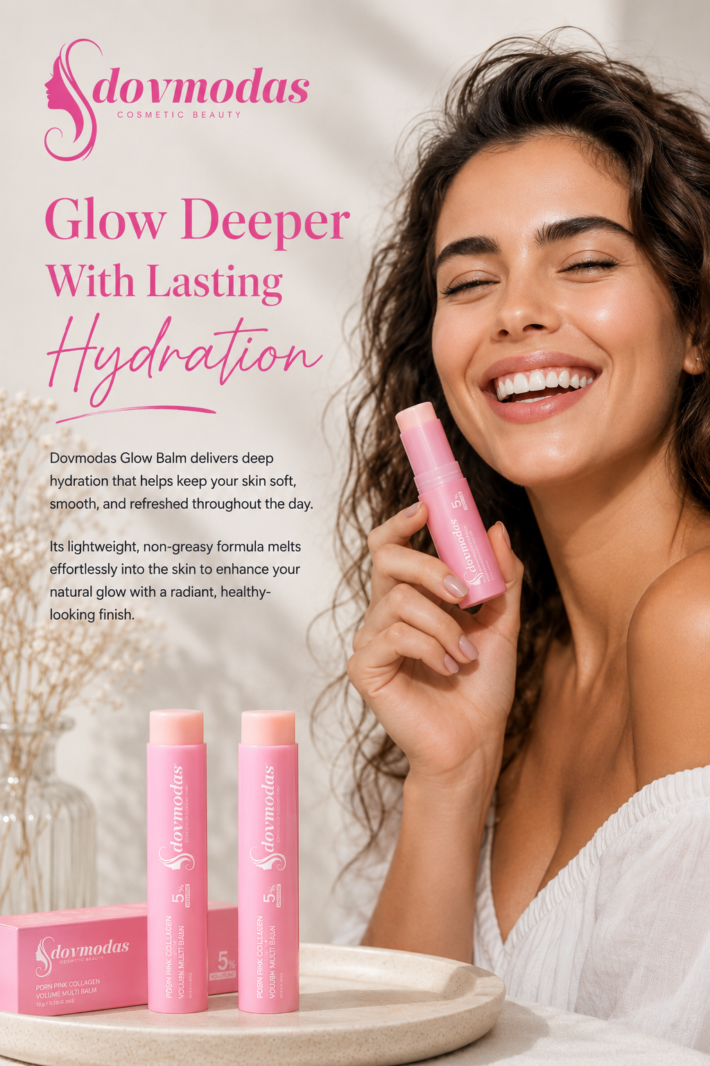 Dovmodas Glow Balm – Collagen Moisturizing Cream✨✨