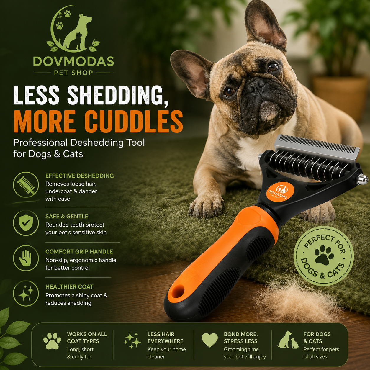 Premium Pet Grooming Brush🐕🐈