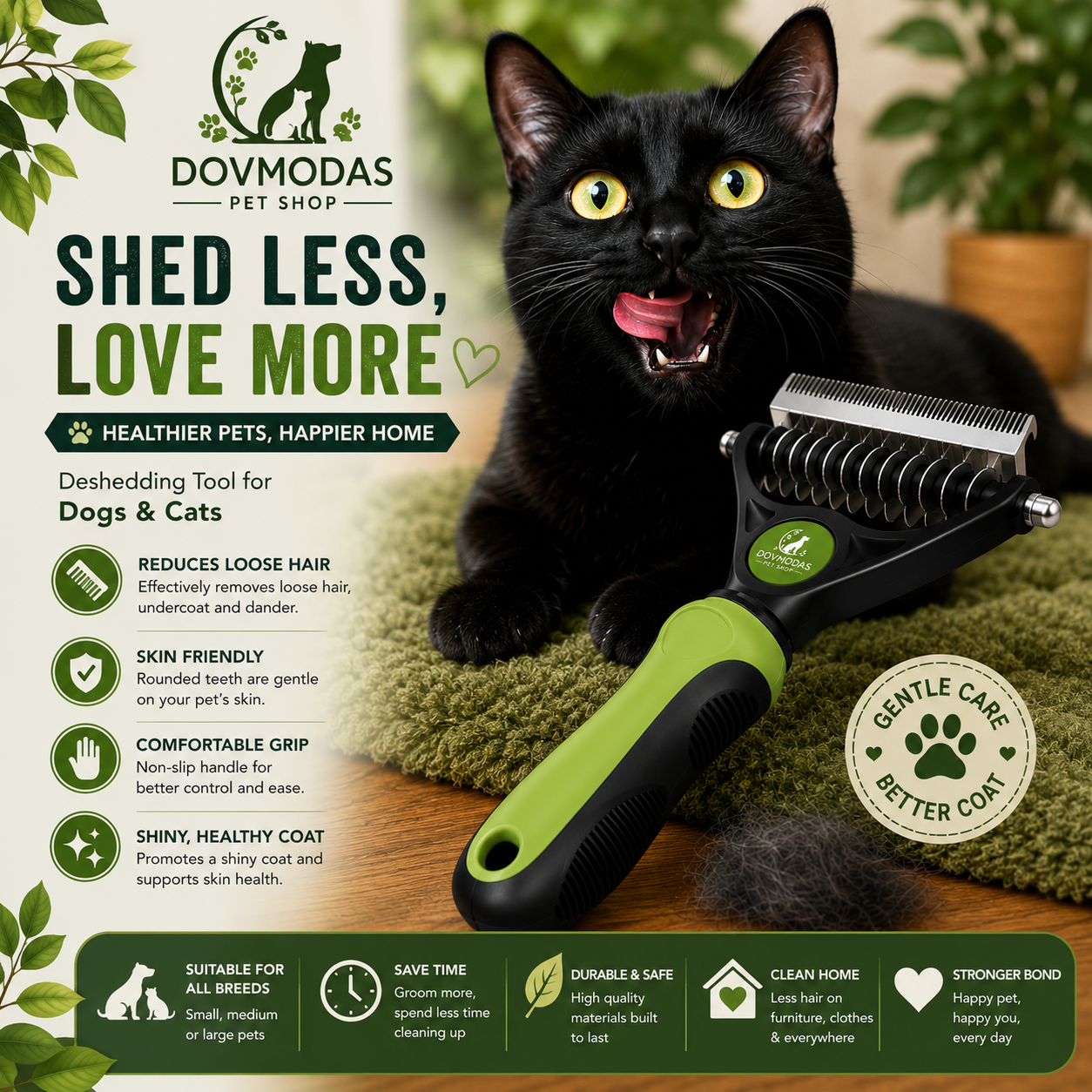 Premium Pet Grooming Brush🐕🐈