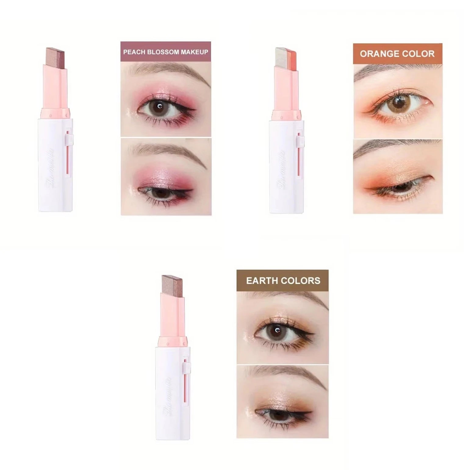 Two Color Gradient Eye Shadow Stick