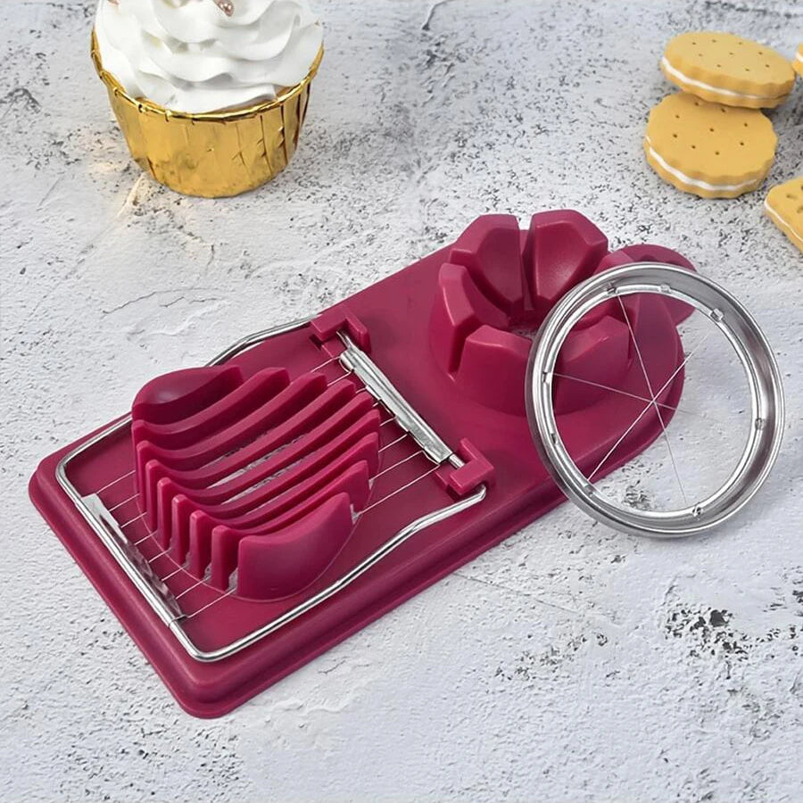 Multifunctional   egg cutter 2-in-1